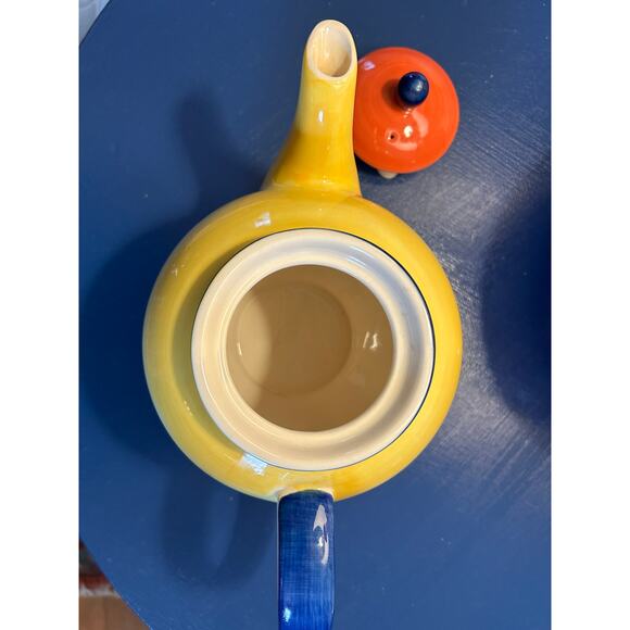 Herman Dodge & Son Hues n Brews Orange and Yellow handpainted - Picture 5 of 6